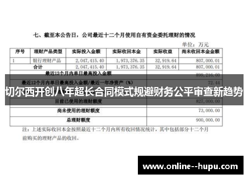 切尔西开创八年超长合同模式规避财务公平审查新趋势